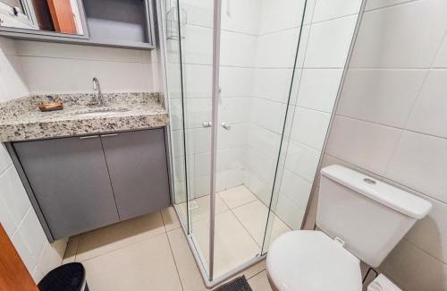 Ourinhos Apartment | Apartamento com piscina, arcondicionado e vaga
