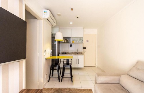 Goiania Apartment | Apartamento de 1 quarto no Jardim Goiás - MB2106B