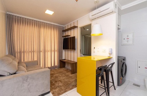 Goiania Apartment | Apartamento de 1 quarto no Jardim Goiás - MB2106B