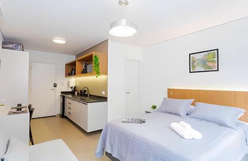 Cristo Rei Apartment | Apartamento garden super moderno próximo ao Jardim Botanico e à Rodoviária - Cama Queen/WIFI/Ar Condicionado