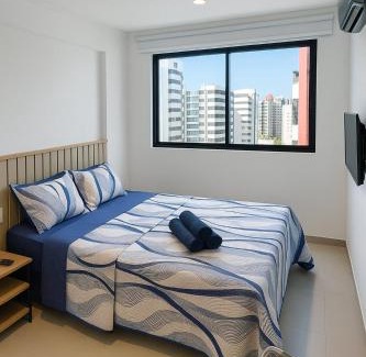 Ponta Verde Apartment | Apartamento Moderno c/Varanda na Praia de Pajuçara