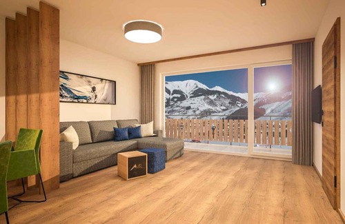 Rauris Apartment | Apartement fantastic view directly at the lift