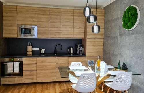 Shiligarnika Apartment | Apartmanica Double room apartment 101-12, with AC, big terrace, St Ivan Rilski 4 star SPA Resort, Bansko