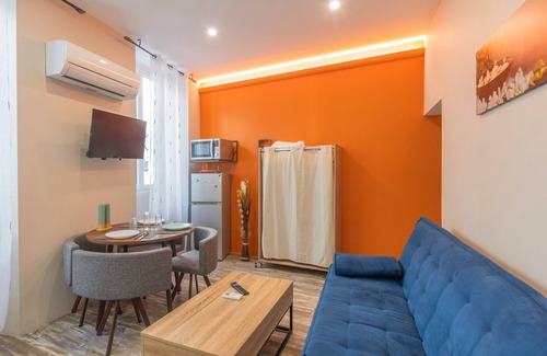Bourg-Saint-Andeol Apartment | Apartment '106 - Cosy T2' with Wi-Fi and Air Conditioning