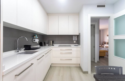 Coveta Fuma Apartment | Apartment '1a Linea San Juan Alicante' with Sea View, Wi-Fi and Air Conditioning