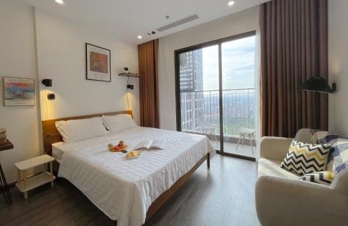 Gia Lam Apartment | Apartment 1BR-FL25th-R103 Building-Vinhomes Ocean Park