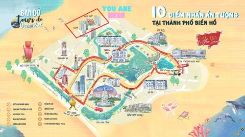 Gia Lam Apartment | Apartment 1BR FL28th-Ruby-Vinhomes Ocean Park