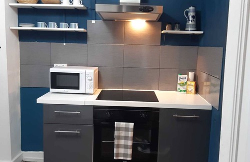 Le Dorat Apartment | Apartment 3 a lovely 1 bed flat with garden and parking. No fees.