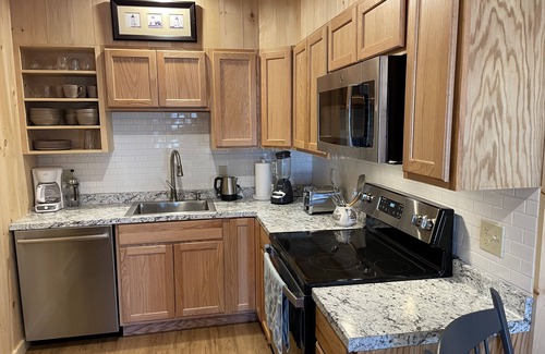 Stonington Apartment | Apartment 3 in Merchants Row Building in downtown Stonington.