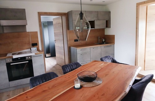 Aufham Apartment | Apartment 55 sqm for 2 persons with balcony and mountain view