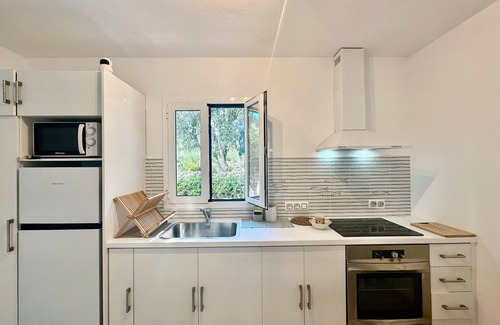 Puerto Luz Apartment | Apartment 'Addaia' with Mountain Views, Shared Pool and Wi-Fi