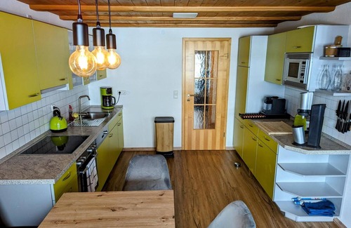 Oberreute Apartment | Apartment 'Alpenblick Dorner' with Mountain View, Private Terrace and Wi-Fi
