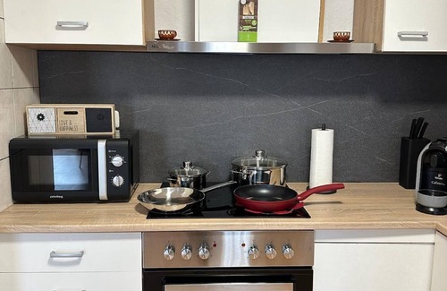 Plauen Apartment | Apartment 'Appartmenthaus - 2 Ferienwohnungen' with Balcony and Wi-Fi