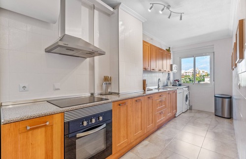 Punta Prima Apartment | Apartment 'Beach Front Sea View Punta Prima' with Sea View, Wi-Fi and Air Conditioning