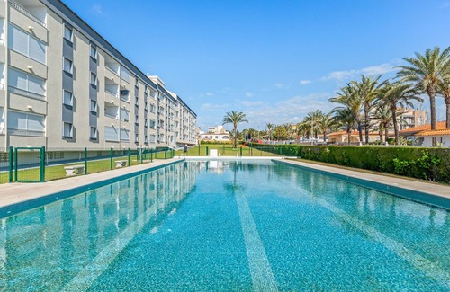 Punta Prima Apartment | Apartment 'Beach Front Sea View Punta Prima' with Sea View, Wi-Fi and Air Conditioning