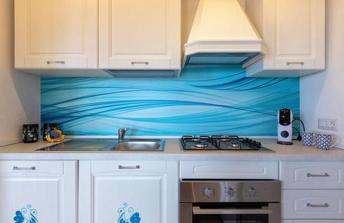 Trinita d'Agultu e Vignola Apartment | Apartment 'Borgo Del Mare 1' with Sea View, Private Pool and Air Conditioning