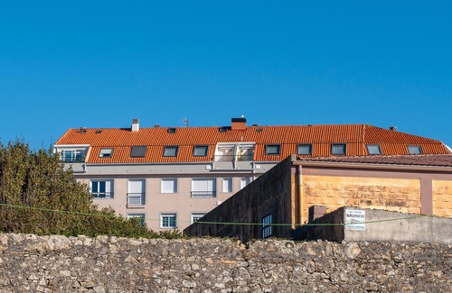 Boiro Apartment | Apartment 'Cabo Cruz' with Sea View, Balcony and Wi-Fi
