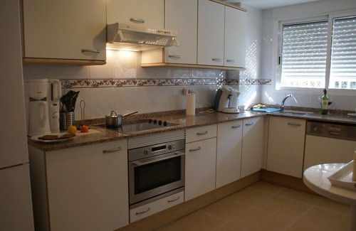 Coveta Fuma Apartment | Apartment "CALA MERCED 15" Close to the Beach with Sea View, Pool, WiFi