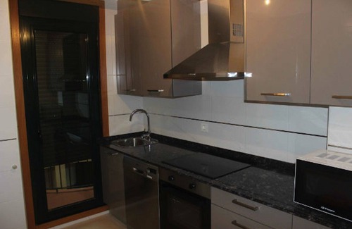 Barreiros Apartment | Apartment Costa Reinante Spa Beach Las Catedrales. Urbanization with spa.