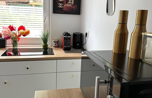 Duisburg Sud Apartment | Apartment 'Deluxe Apartement Mit Terrasse' with Shared Terrace and Wi-Fi