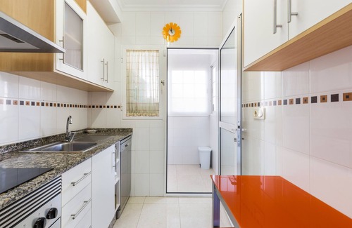 Santiago de la Ribera Apartment | Apartment 'Atico Ribera' with Shared Pool, Wi-Fi and Air Conditioning