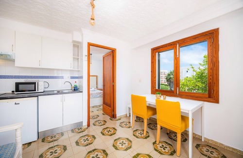 Cala d'Or Apartment | Apartment 'Felipe 1-5' with Terrace, Shared Pool & Wi-Fi