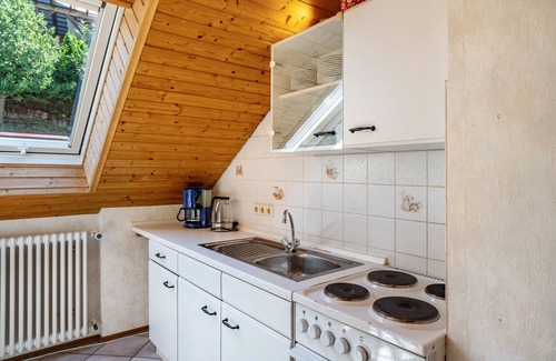 Busterbach Apartment | Apartment 'Haus Berger' with Balcony and Wi-Fi