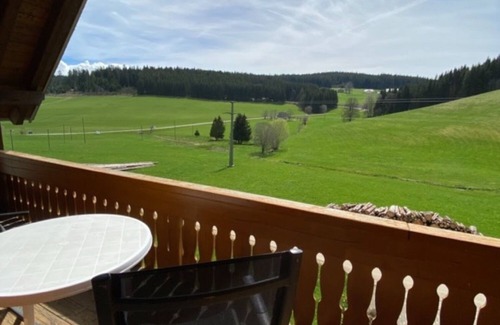 Schollach Apartment | Apartment 'Hofblick' with Shared Garden, Balcony and Wi-Fi