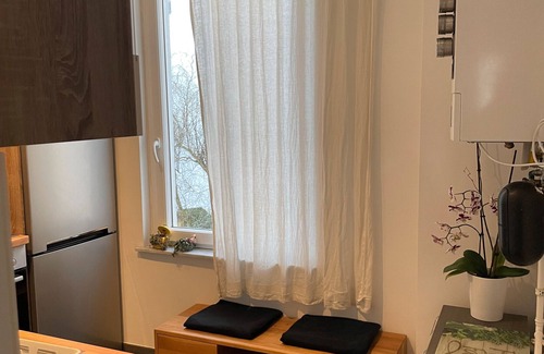 St Lorenz Apartment | Apartment 'Im Herzen Von Lübeck' with Private Garden, Balcony and Wi-Fi