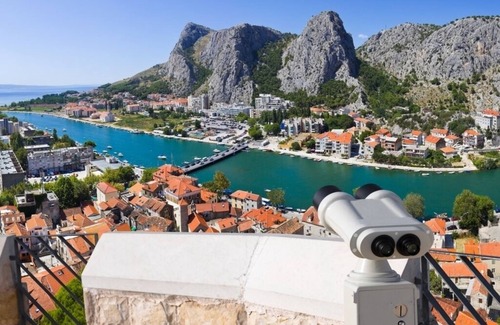 Dugi Rat Apartment | Apartment in Duće with Seaview, Terrace, Air condition, WIFI (5063-1)