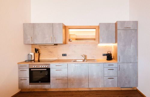 Fontanella Apartment | Apartment 'Konzett Top 3' with Mountain View, Shared Terrace and Wi-Fi