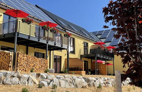 Feilitzsch Condo | Apartment "Kornspeicher" 70sqm w. Terrace - Bergrödelhof