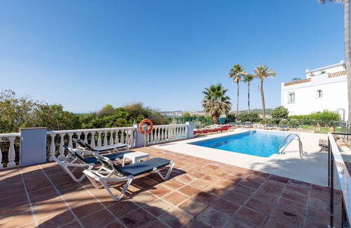 Bahia de Casares Apartment | Apartment "La Perla de Marakech 4" with Sea View, Shared Pool & Wi-Fi