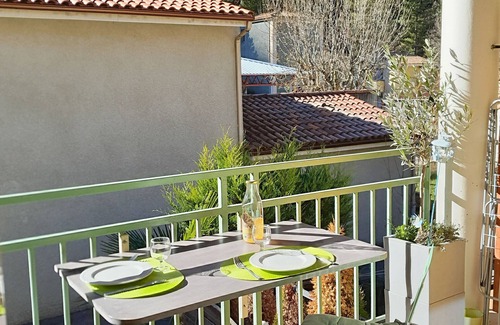 Digne-les-Bains Apartment | Apartment 'Le Dignois' with Shared Pool and Balcony