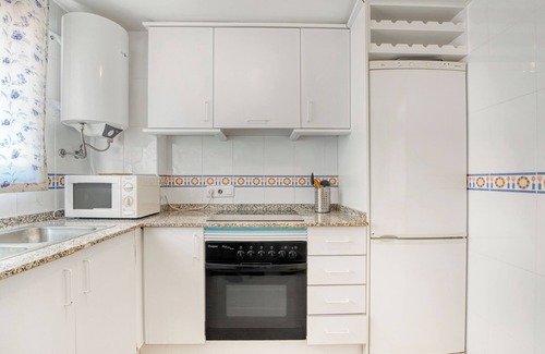 Platja de Piles Apartment | Apartment 'Monduver 2006' with Sea View, Shared Pool and Private Terrace