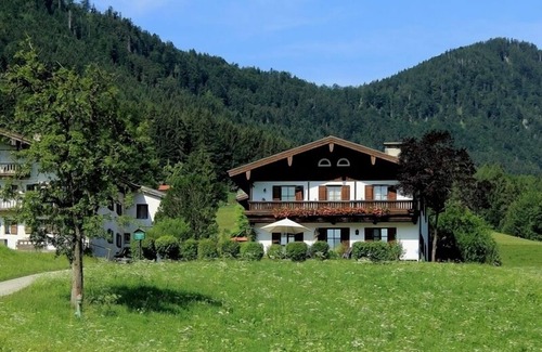 Ruhpolding Apartment | Apartment Rauschberg 55sqm, balcony, kitchen, 1 bedroom, 1 bed-sitting room