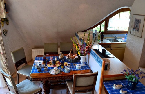 Sasbachwalden Apartment | Apartment 'Schwalbennest' with Mountain View, Shared Terrace and Wi-Fi