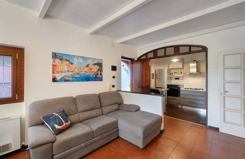Arenzano Apartment | Apartment 'Sole E Mare' with Shared Pool, Private Terrace and Private Garden