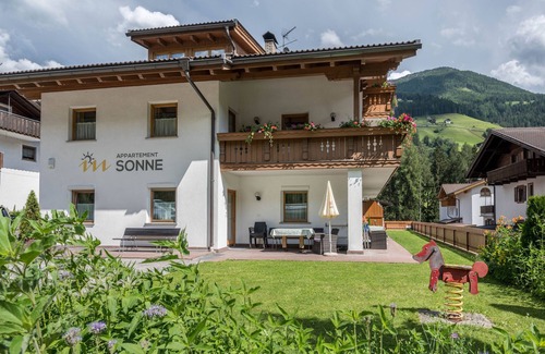San Giovanni Apartment | 'Apartment Sonne Nr. 18' with Mountain View, Garden & Wi-Fi