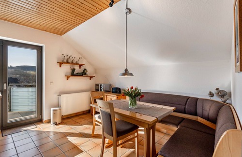 Eslohe Apartment | Apartment 'Vista-Homert' with Mountain View, Balcony and Wi-Fi