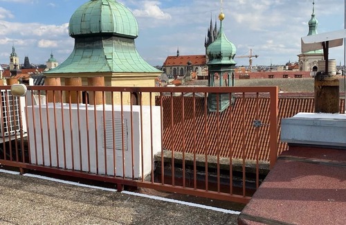 Josefov Apartment | Apartment with roof Terrace, located 5 minutes from Old Town Square. Prague 1