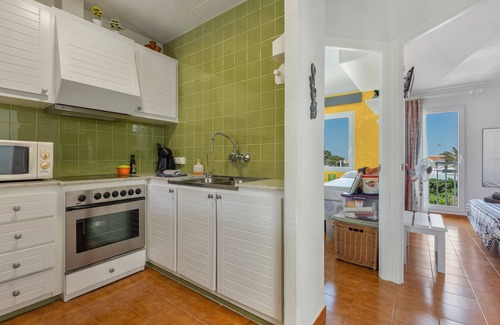Cala Blanca Apartment | Apartment with a spectacular sunset. Modern with satellite TV and beach 5 min away