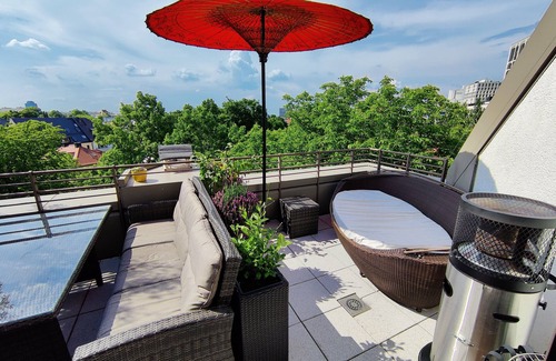 Munchner Freiheit Apartment | Apartment with astonishing view /rooftop terrace