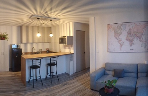 Queretaro Municipality Apartment | Apartment with private entrance and access to roof garden