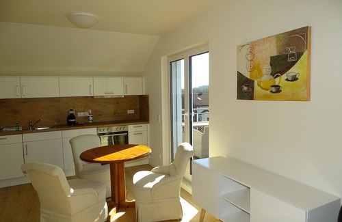 Postmuenster Apartment | Apartment with sun terrace directly in the local recreation area