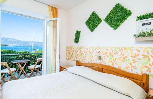 Lumbarda Apartment | Apartments Nikolina LU - Two-Bedroom Apartment with Balcony
