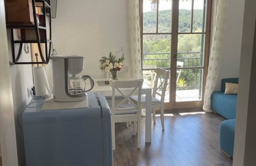 Okrug Donji Apartment | Apartments Villa Kameja - One Bedroom Apartment with Balcony and Nature Reserve View (Zeleni)