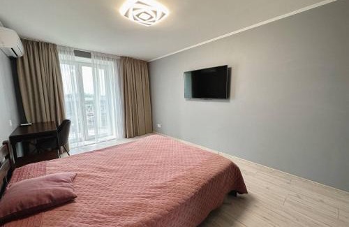 Sukhinovka Apartment | ApartPoltava 1-bedroom з великою кухнею та шикарною панорамою на АНТОНА ГРИЦАЯ,10
