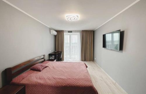 Sukhinovka Apartment | ApartPoltava 1-bedroom з великою кухнею та шикарною панорамою на АНТОНА ГРИЦАЯ,10