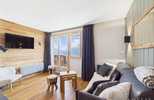 La Rosiere Apartment | Appartement 2 Pièces Cabine pour 6 Personnes - Skis aux Pieds, Balcons, Parking, WIFI ! - FR-1-398-548